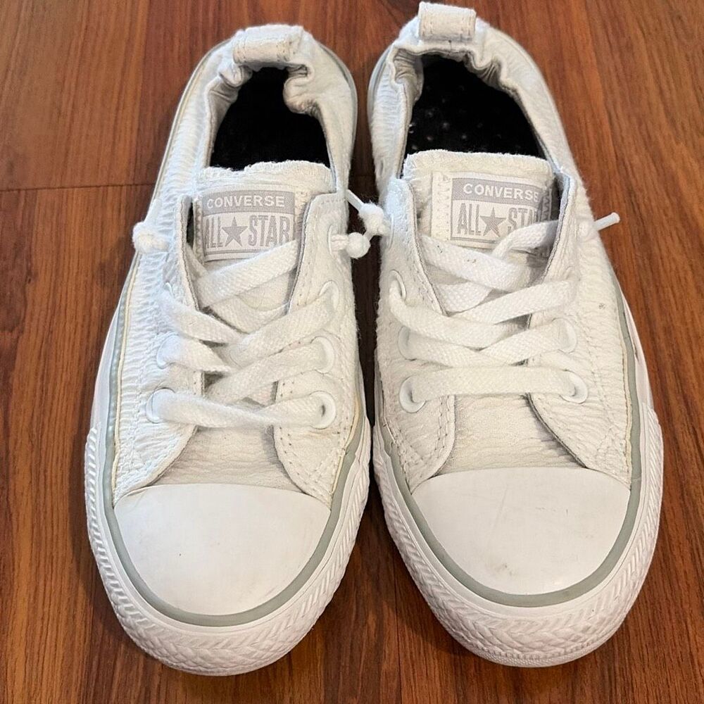 Converse shoreline slip in chucks white 6